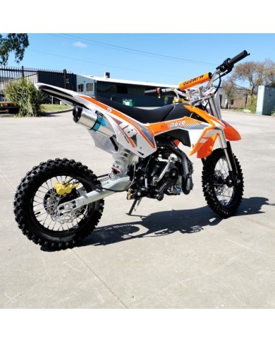 110cc Dirt Bike Trail Pit Bike Motor Electric Start Manual Junior Bike Kid Orange 110cc Dirt Bike Trail Pit Bike Motor Electric Start Manual Junior Bike Kid Orange