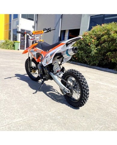 110cc Dirt Bike Trail Pit Bike Motor Electric Start Manual Junior Bike Kid Orange 110cc Dirt Bike Trail Pit Bike Motor Electric Start Manual Junior Bike Kid Orange