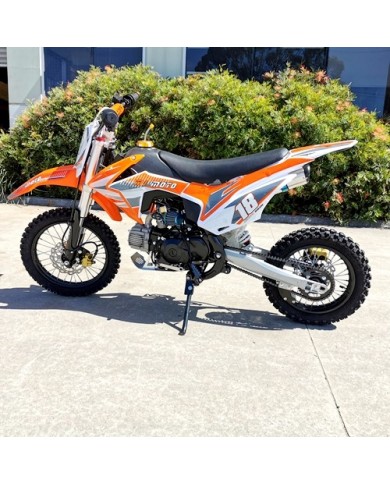 110cc Dirt Bike Trail Pit Bike Motor Electric Start Manual Junior Bike Kid Orange 110cc Dirt Bike Trail Pit Bike Motor Electric Start Manual Junior Bike Kid Orange