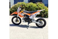110cc Dirt Bike Trail Pit Bike Motor Electric Start Manual Junior Bike Kid Orange 110cc Dirt Bike Trail Pit Bike Motor Electric Start Manual Junior Bike Kid Orange