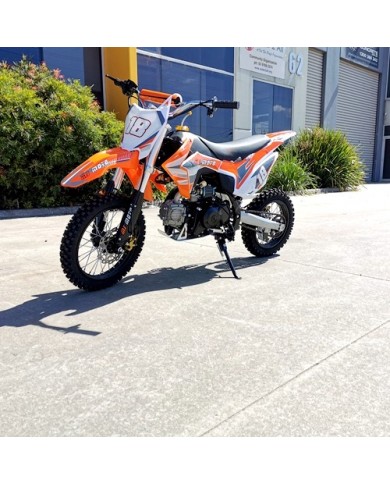 110cc Dirt Bike Trail Pit Bike Motor Electric Start Manual Junior Bike Kid Orange 110cc Dirt Bike Trail Pit Bike Motor Electric Start Manual Junior Bike Kid Orange