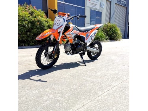 110cc Dirt Bike Trail Pit Bike Motor Electric Start Manual Junior Bike Kid Orange 110cc Dirt Bike Trail Pit Bike Motor Electric Start Manual Junior Bike Kid Orange