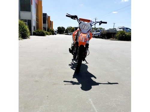 110cc Dirt Bike Trail Pit Bike Motor Electric Start Manual Junior Bike Kid Orange 110cc Dirt Bike Trail Pit Bike Motor Electric Start Manual Junior Bike Kid Orange