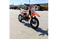 110cc Dirt Bike Trail Pit Bike Motor Electric Start Manual Junior Bike Kid Orange 110cc Dirt Bike Trail Pit Bike Motor Electric Start Manual Junior Bike Kid Orange