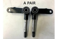 A Pair (x2) Front stub axle spindle 15mm Go kart Buggy Project