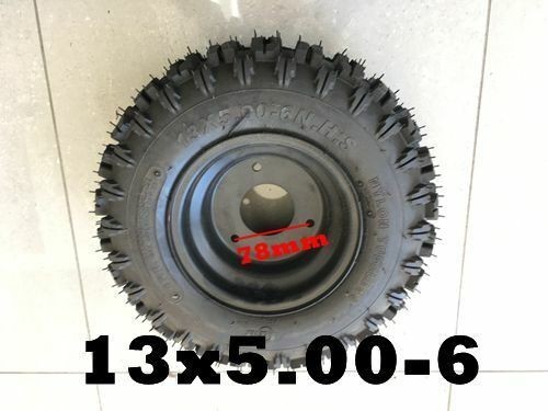 13x5.00-6 6" inch Wheel Rim + Tyre Tire 3 Stud Go Kart Trike Quad ATV Buggy 13x5.00-6 6" inch Wheel Rim + Tyre Tire 3 Stud Go Kart Trike Quad ATV Buggy