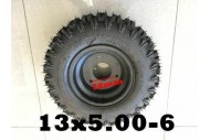 13x5.00-6 6" inch Wheel Rim + Tyre Tire 3 Stud Go Kart Trike Quad ATV Buggy 13x5.00-6 6" inch Wheel Rim + Tyre Tire 3 Stud Go Kart Trike Quad ATV Buggy
