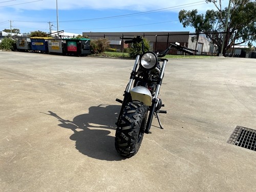 MB200 TrailMaster Hurricane 200X Mini Bike Coleman Full sized Kids Adults Bike BLACK