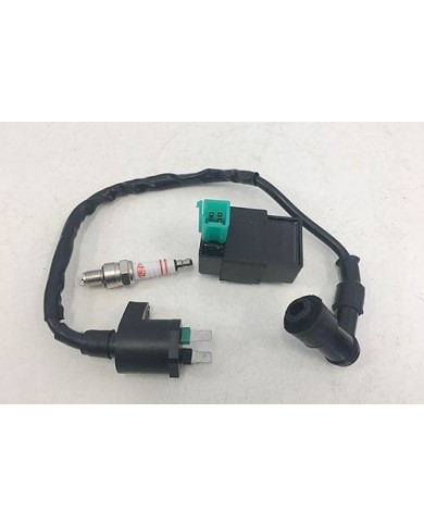 CDI+ Ignition Coil + Spark Plug Fit Gy6 50cc 125cc 150cc 4 Stroke 90 125 150cc CDI+ Ignition Coil + Spark Plug Fit Gy6 50cc 125cc 150cc 4 Stroke 90 125 150cc