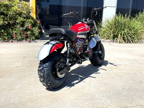 MB200 TrailMaster Hurricane 200X Mini Bike Coleman Full sized Kids Adults Bike RED