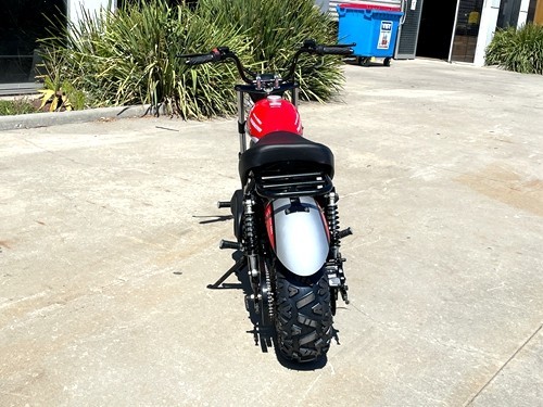 MB200 TrailMaster Hurricane 200X Mini Bike Coleman Full sized Kids Adults Bike RED