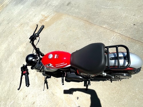 MB200 TrailMaster Hurricane 200X Mini Bike Coleman Full sized Kids Adults Bike RED