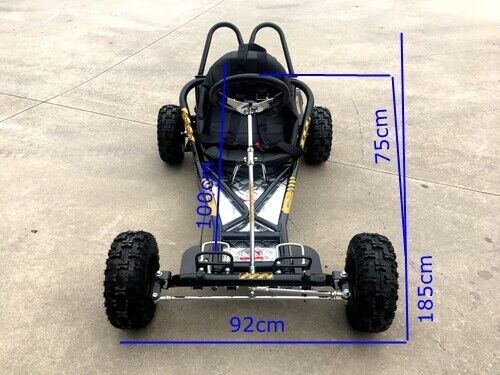 200cc 6.5HP Go Kart Wet Clutch Dune Buggy ATV Quad 4 Stroke Adult/Teen/Kid Sizes  BLUE 200cc 6.5HP Go Kart Wet Clutch Dune Buggy ATV Quad 4 Stroke Adult/Teen/Kid Sizes  BLUE