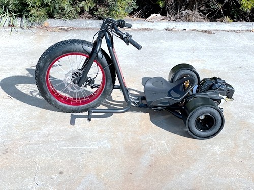 20x4.00" TYRE+TUBE FOR FAT BIKE HUFFY SLIDER DRIFT TRIKE FRONT WHEEL