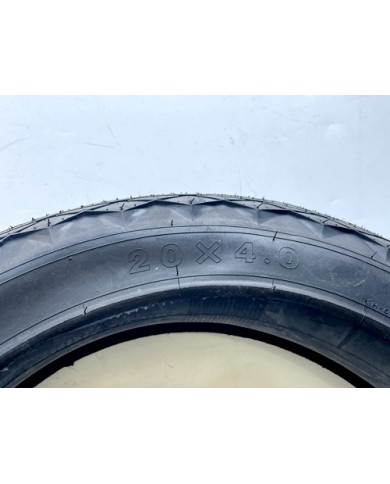 20x4.00" TYRE+TUBE FOR FAT BIKE HUFFY SLIDER DRIFT TRIKE FRONT WHEEL