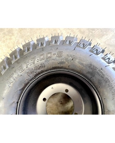 8 inch Wheel Rim Tyre Quad ATV Buggy Gokart 4 Stud Complete Wheel AT 18 X 7.00-8 8 inch Wheel Rim Tyre Quad ATV Buggy Gokart 4 Stud Complete Wheel AT 18 X 7.00-8