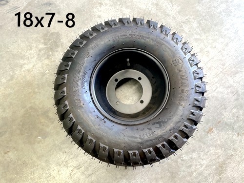 8 inch Wheel Rim Tyre Quad ATV Buggy Gokart 4 Stud Complete Wheel AT 18 X 7.00-8 8 inch Wheel Rim Tyre Quad ATV Buggy Gokart 4 Stud Complete Wheel AT 18 X 7.00-8