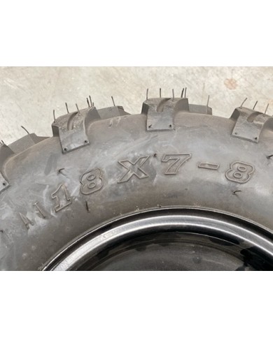 8 inch Complete Wheel Rim Tyre Quad ATV Buggy Gokart 20mm 20 Splines 18x7-8 8 inch Complete Wheel Rim Tyre Quad ATV Buggy Gokart 20mm 20 Splines 18x7-8