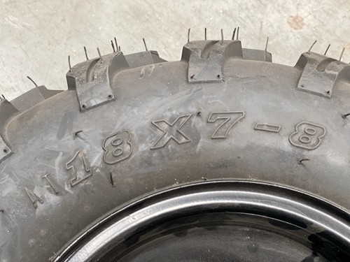 8 inch Complete Wheel Rim Tyre Quad ATV Buggy Gokart 20mm 20 Splines 18x7-8 8 inch Complete Wheel Rim Tyre Quad ATV Buggy Gokart 20mm 20 Splines 18x7-8