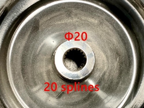 8 inch Complete Wheel Rim Tyre Quad ATV Buggy Gokart 20mm 20 Splines 18x7-8 8 inch Complete Wheel Rim Tyre Quad ATV Buggy Gokart 20mm 20 Splines 18x7-8