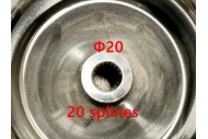8 inch Complete Wheel Rim Tyre Quad ATV Buggy Gokart 20mm 20 Splines 18x7-8 8 inch Complete Wheel Rim Tyre Quad ATV Buggy Gokart 20mm 20 Splines 18x7-8