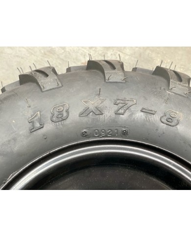 8 inch Complete Wheel Rim Tyre Quad ATV Buggy Gokart 20mm 20 Splines 18x7-8 8 inch Complete Wheel Rim Tyre Quad ATV Buggy Gokart 20mm 20 Splines 18x7-8