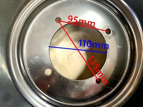 10 inch Complete Wheel Rim Tyre Quad ATV Buggy Gokart 4 Stud 22x10-10