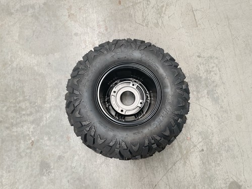 10 inch Complete Wheel Alloy Rim Tyre Quad ATV Buggy Gokart 4 Stud AT22x10-10