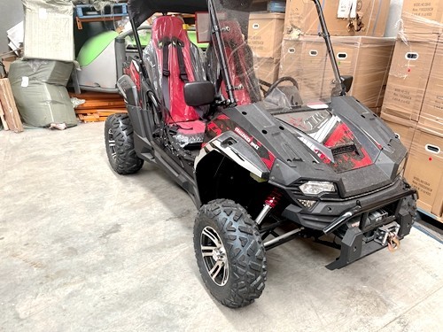 10 inch Complete Wheel Alloy Rim Tyre Quad ATV Buggy Gokart 4 Stud AT21x7-10