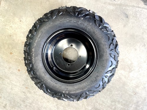10 inch Complete Wheel Steel Rim Tyre Quad ATV Buggy Gokart 4 Stud AT21x7-10