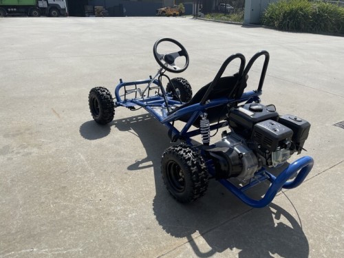200cc 6.5HP Go Kart Wet Clutch Dune Buggy ATV Quad 4 Stroke Adult/Teen/Kid Sizes  BLUE 200cc 6.5HP Go Kart Wet Clutch Dune Buggy ATV Quad 4 Stroke Adult/Teen/Kid Sizes  BLUE
