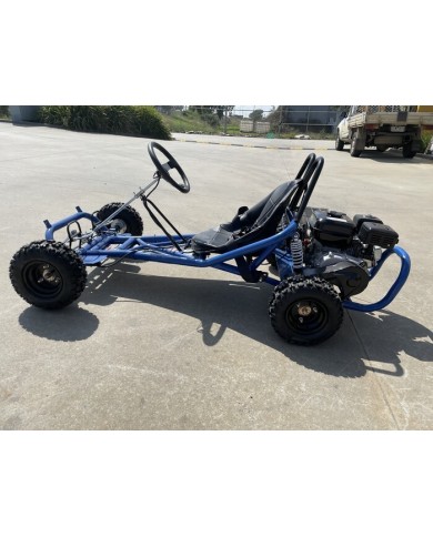 200cc 6.5HP Go Kart Wet Clutch Dune Buggy ATV Quad 4 Stroke Adult/Teen/Kid Sizes  BLUE