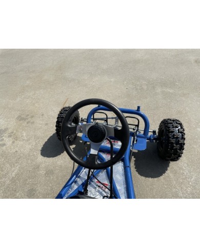 200cc 6.5HP Go Kart Wet Clutch Dune Buggy ATV Quad 4 Stroke Adult/Teen/Kid Sizes  BLUE