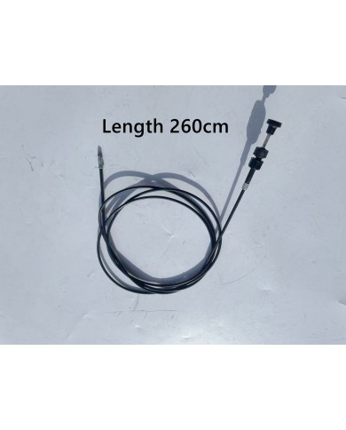 Choke cable 260cm for go kart buggy quad atv Choke cable 260cm for go kart buggy quad atv