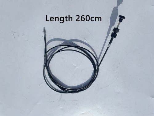 Choke cable 260cm for go kart buggy quad atv Choke cable 260cm for go kart buggy quad atv