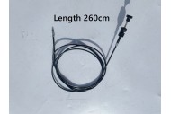Choke cable 260cm for go kart buggy quad atv Choke cable 260cm for go kart buggy quad atv