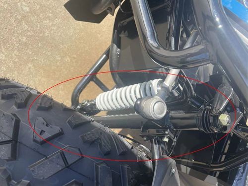 300cc 200cc Buggy Front Stub Axle Strut Rod Knuckle Support Left Right