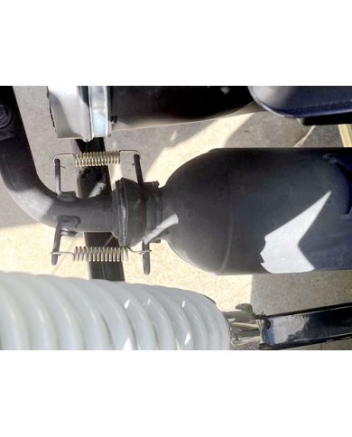 Exhaust Pipe + Muffler System 200cc FORZA 5 K5 Buggy Quad ATV Dune Buggy Trike Exhaust Pipe + Muffler System 200cc FORZA 5 K5 Buggy Quad ATV Dune Buggy Trike