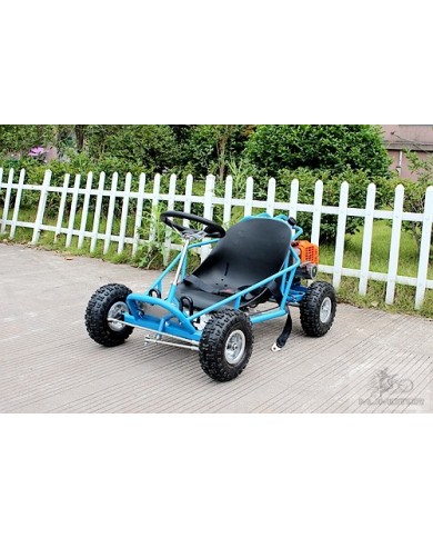 2017 Brand New 49cc Mini Go Kart 4 Wheeler Kids 2 Stroke Buggy Quad Atv Blue