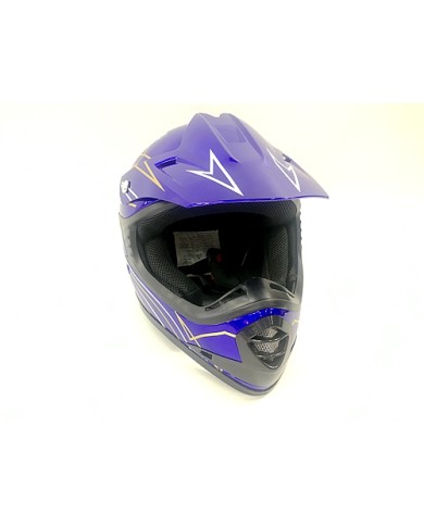 OFFROAD HELMET KIDS QUAD MOTOR BIKE QUAD ATV KART BUGGY AUSTRALIAN STANDARD BLUE OFFROAD HELMET KIDS QUAD MOTOR BIKE QUAD ATV KART BUGGY AUSTRALIAN STANDARD BLUE
