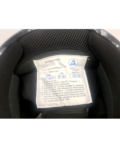 OFFROAD HELMET KIDS QUAD MOTOR BIKE QUAD ATV KART BUGGY AUSTRALIAN STANDARD BLUE OFFROAD HELMET KIDS QUAD MOTOR BIKE QUAD ATV KART BUGGY AUSTRALIAN STANDARD BLUE