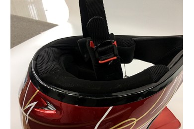 RED HELMET ADULT MOTOR BIKE QUAD ATV KART BUGGY AUSTRALIAN STANDARD OFFROAD