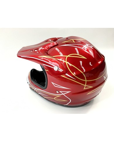 RED HELMET ADULT MOTOR BIKE QUAD ATV KART BUGGY AUSTRALIAN STANDARD OFFROAD RED HELMET ADULT MOTOR BIKE QUAD ATV KART BUGGY AUSTRALIAN STANDARD OFFROAD