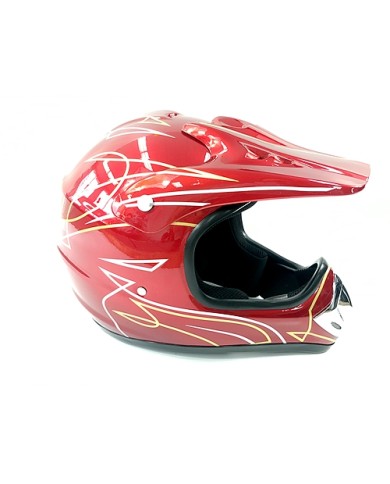 RED HELMET ADULT MOTOR BIKE QUAD ATV KART BUGGY AUSTRALIAN STANDARD OFFROAD RED HELMET ADULT MOTOR BIKE QUAD ATV KART BUGGY AUSTRALIAN STANDARD OFFROAD