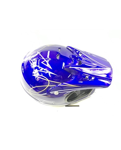 BLUE HELMET ADULT MOTOR BIKE QUAD ATV KART BUGGY AUSTRALIAN STANDARD OFFROAD BLUE HELMET ADULT MOTOR BIKE QUAD ATV KART BUGGY AUSTRALIAN STANDARD OFFROAD