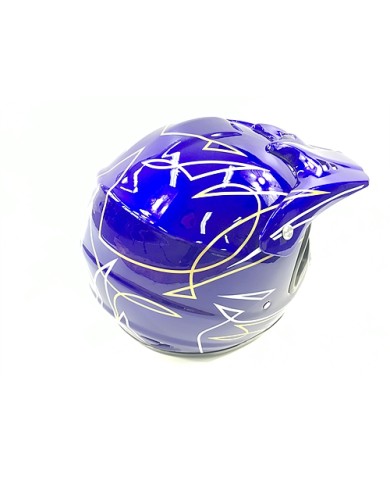 BLUE HELMET ADULT MOTOR BIKE QUAD ATV KART BUGGY AUSTRALIAN STANDARD OFFROAD BLUE HELMET ADULT MOTOR BIKE QUAD ATV KART BUGGY AUSTRALIAN STANDARD OFFROAD