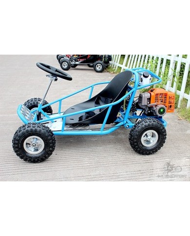 2017 Brand New 49cc Mini Go Kart 4 Wheeler Kids 2 Stroke Buggy Quad Atv Blue