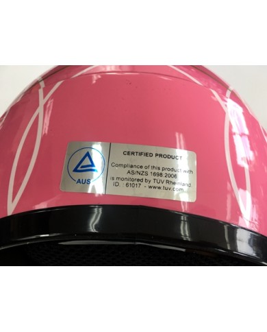 PINK HELMET KIDS MOTOR BIKE QUAD ATV KART BUGGY AUSTRALIAN STANDARD OFFROAD PINK HELMET KIDS MOTOR BIKE QUAD ATV KART BUGGY AUSTRALIAN STANDARD OFFROAD