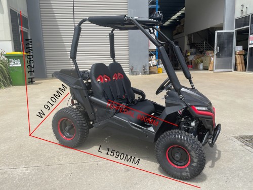 FORZA1 K1 Dune Buggy 163CC 5.5HP Off Road UTV ATV 2 Seater 4 Wheel Go kart REV