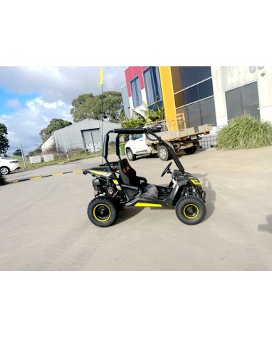 FORZA 1 K1 Dune Buggy 163CC 5.5HP Off Road UTV ATV 2 Seater 4 Wheel Go kart REV Yellow FORZA 1 K1 Dune Buggy 163CC 5.5HP Off Road UTV ATV 2 Seater 4 Wheel Go kart REV Yellow